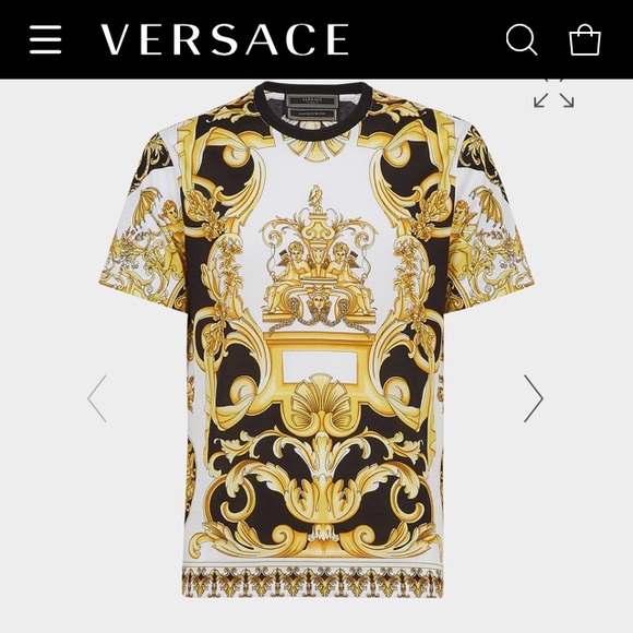 Versace Other - Authentic Men’s Versace Baroque SS Tribute Shirt